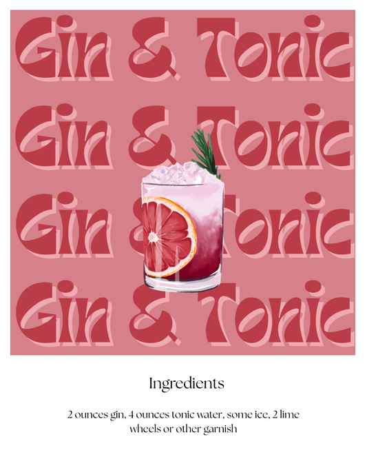 Gin & Tonic pink