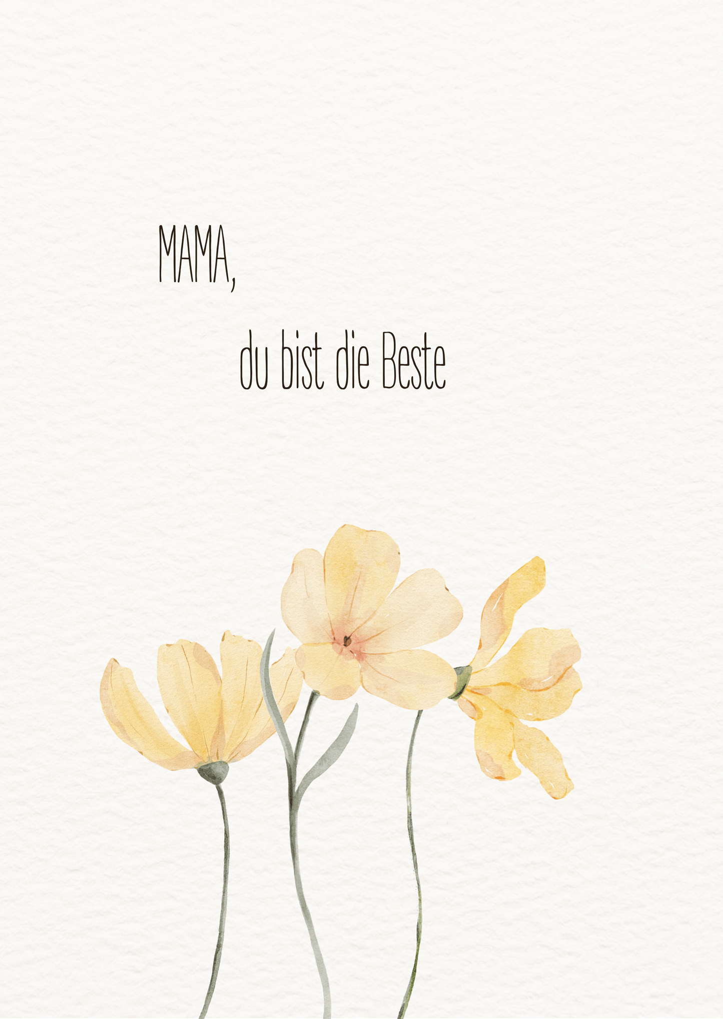 Mama, du bist die Beste