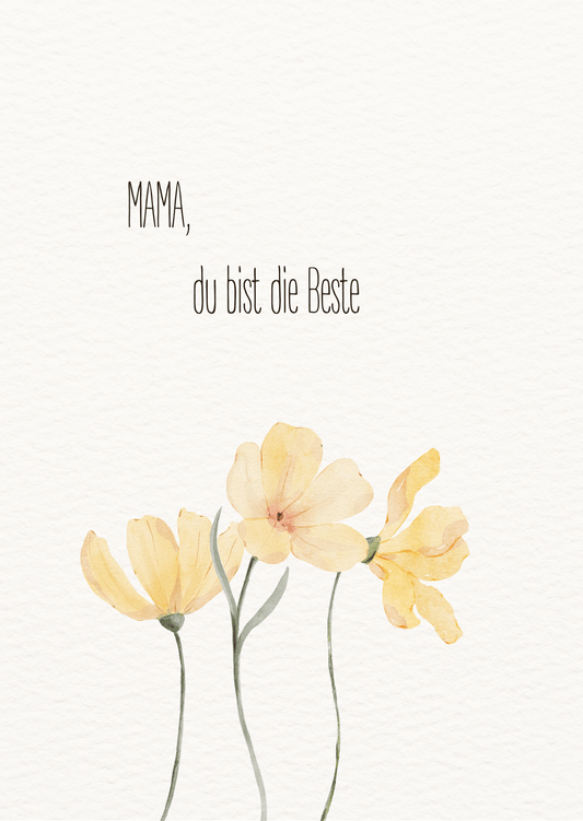 Mama, du bist die Beste