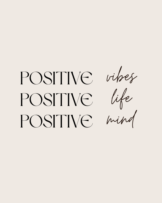 Positive vibes